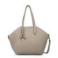 Cartera Dos Asas Monique Gris