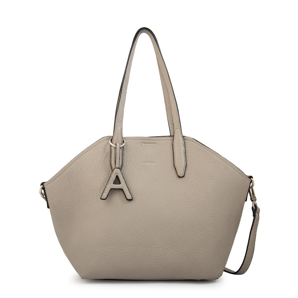 Cartera Dos Asas Monique Gris