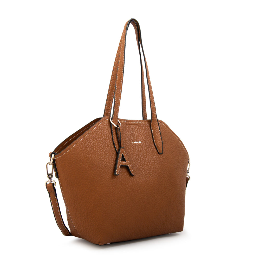 Cartera Dos Asas Monique Café