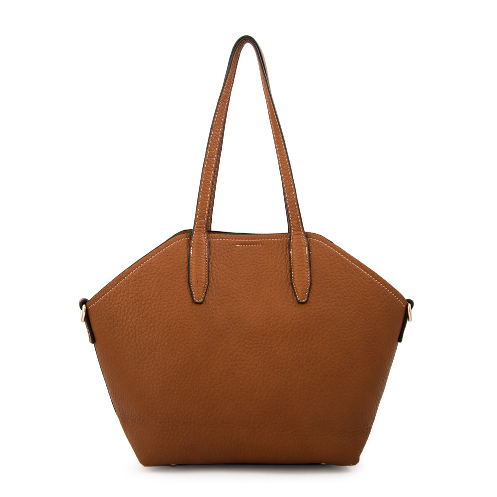 Cartera Dos Asas Monique Café