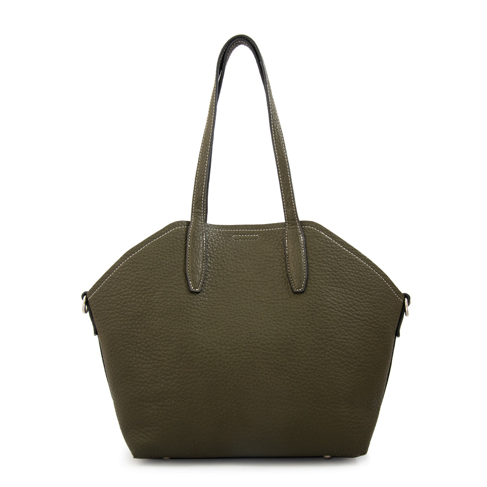Cartera Dos Asas Monique Verde Oliva