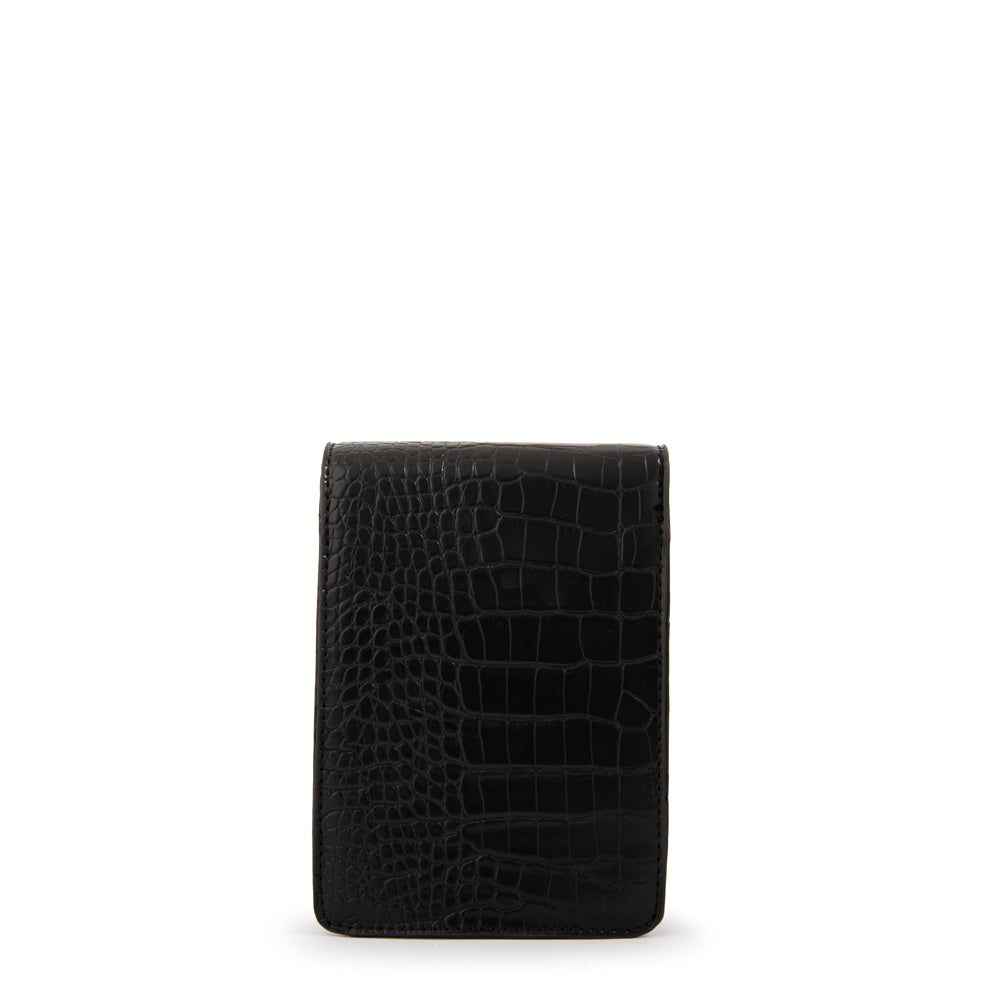 Crossbody Canada Croco Negro