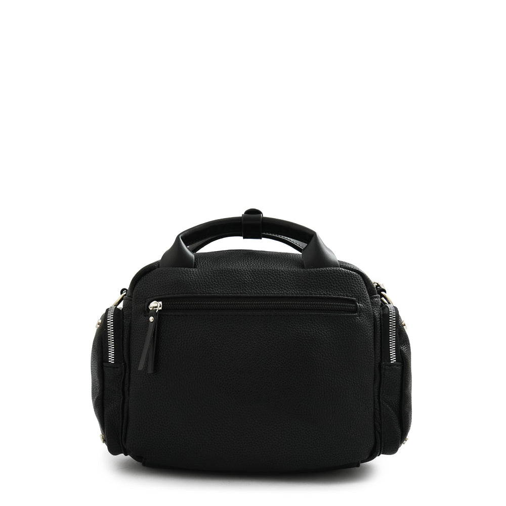 Crossbody Sabrina Granulado Negro