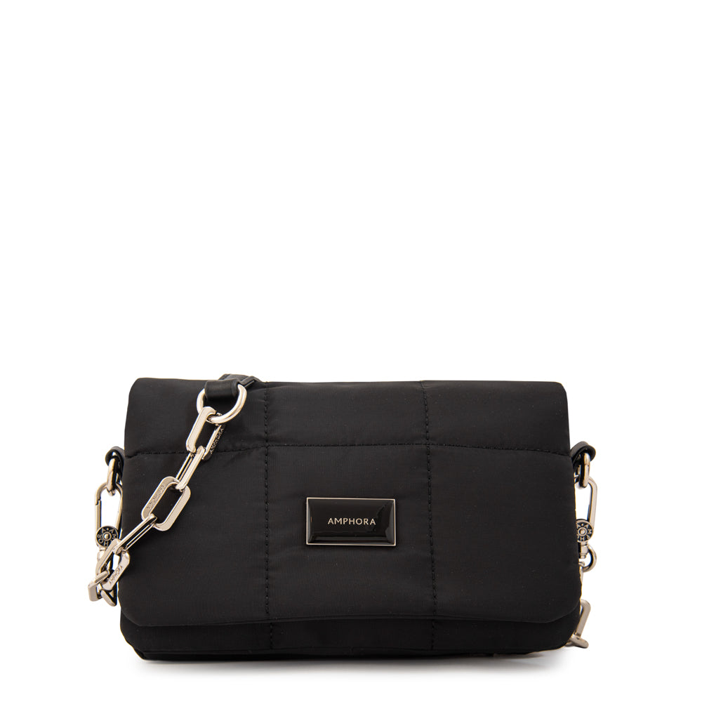 Crossbody Vania Nylon Negro