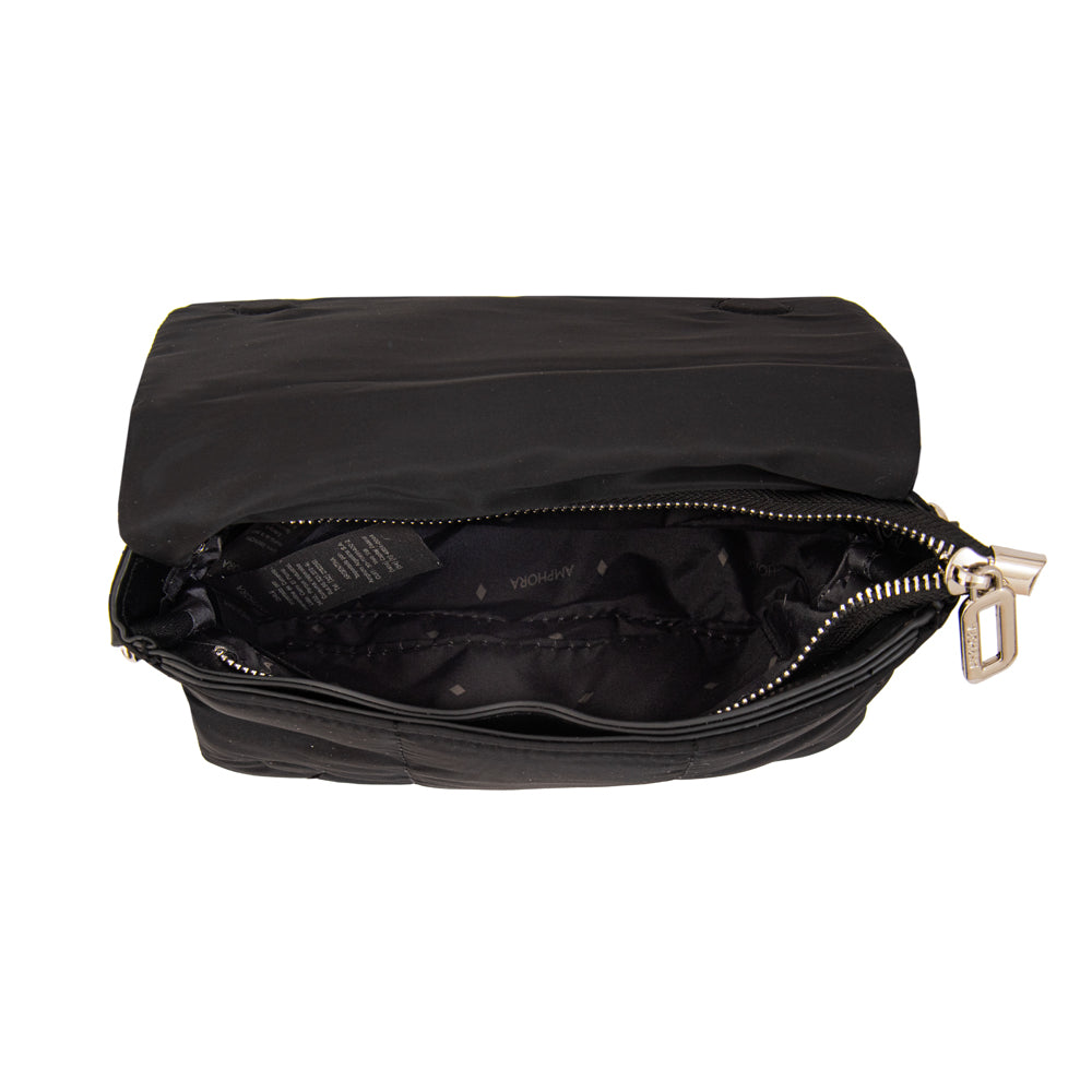Crossbody Vania Nylon Negro