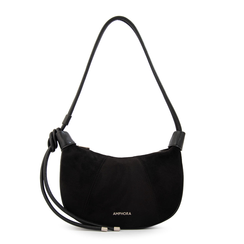 Cartera Oval Cintia Negro