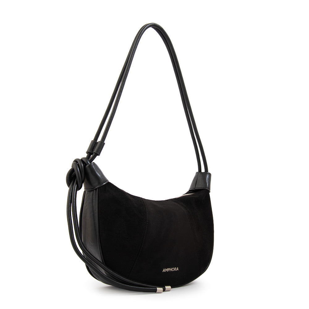 Cartera Oval Cintia Negro
