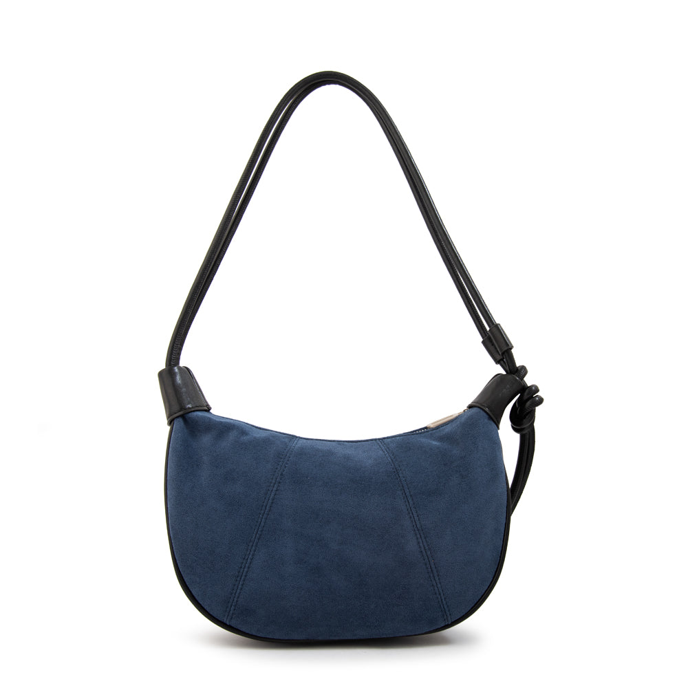 Cartera Oval Cintia Azul Oscuro