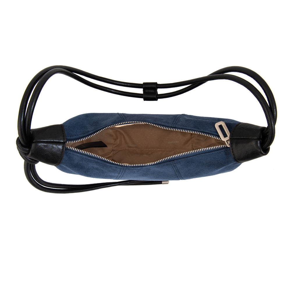Cartera Oval Cintia Azul Oscuro