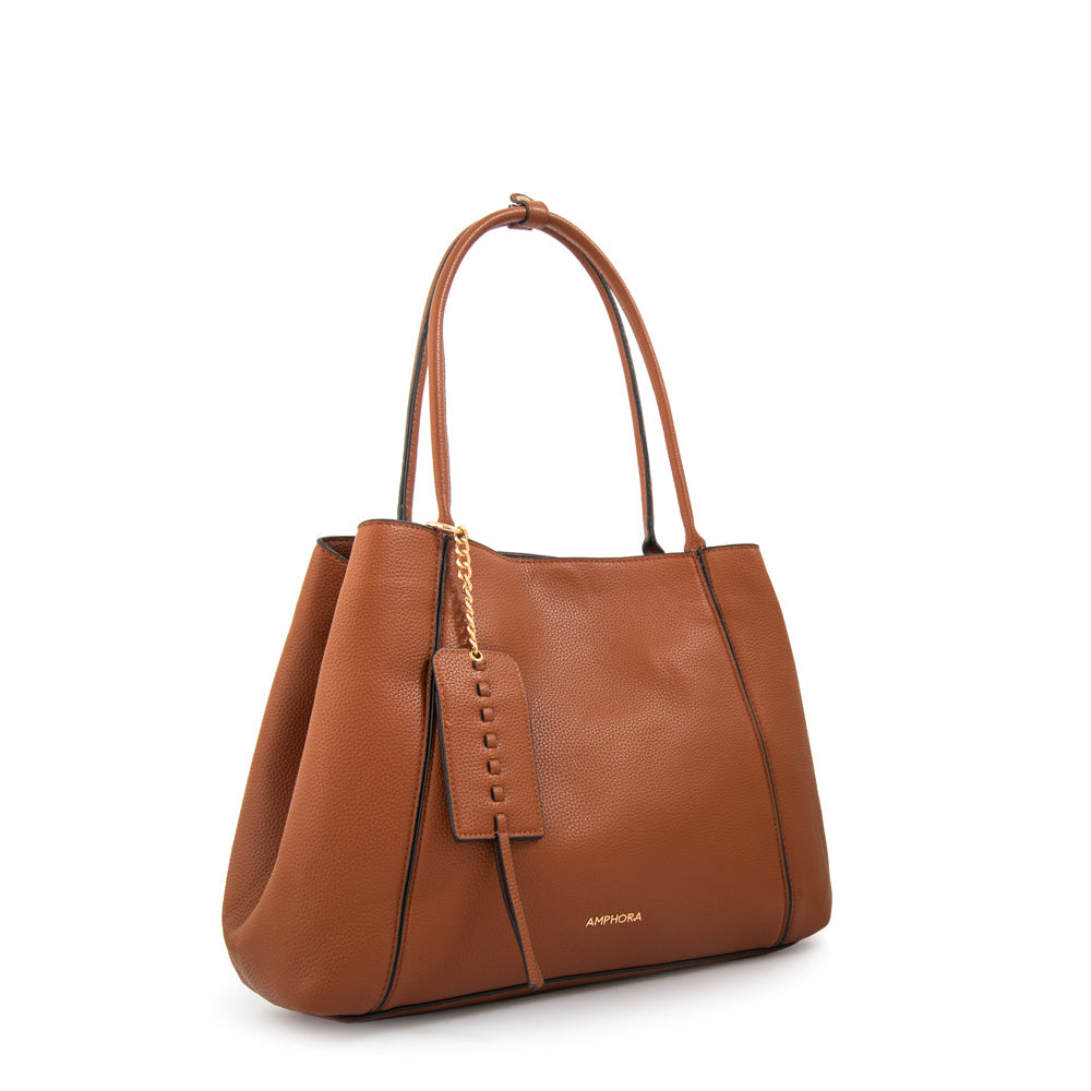 Cartera Dos Asas Nix Café