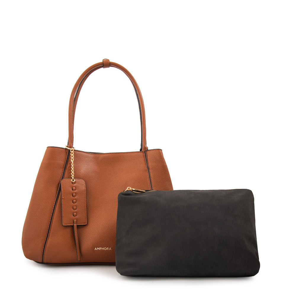 Cartera Dos Asas Nix Café