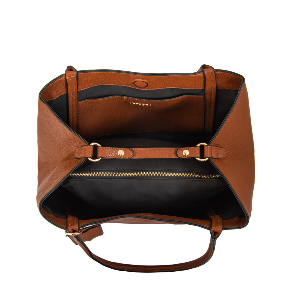 Cartera Dos Asas Nix Café