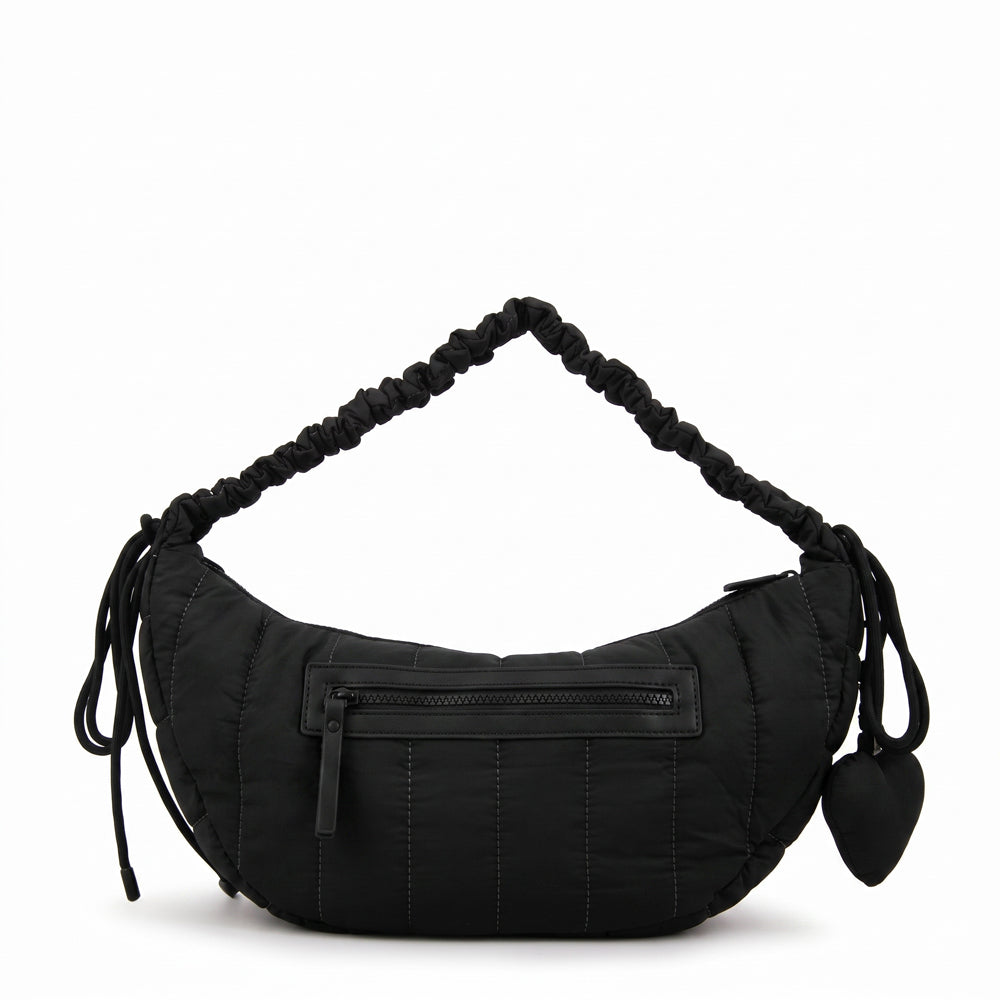 Crossbody Adriana Nylon Negro