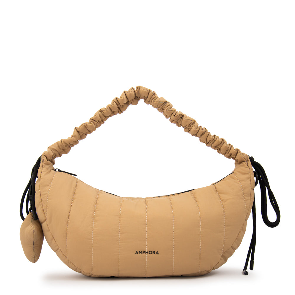 Crossbody Adriana Nylon Beige