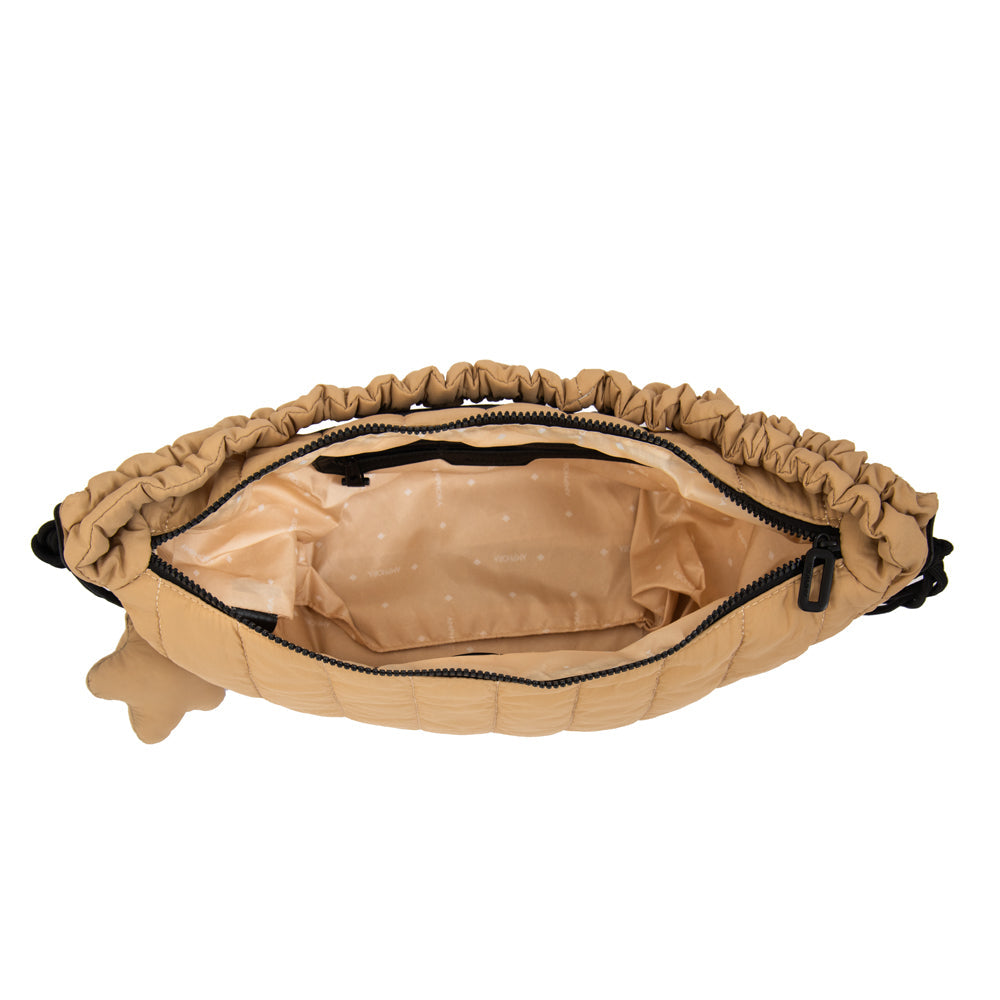 Crossbody Adriana Nylon Beige