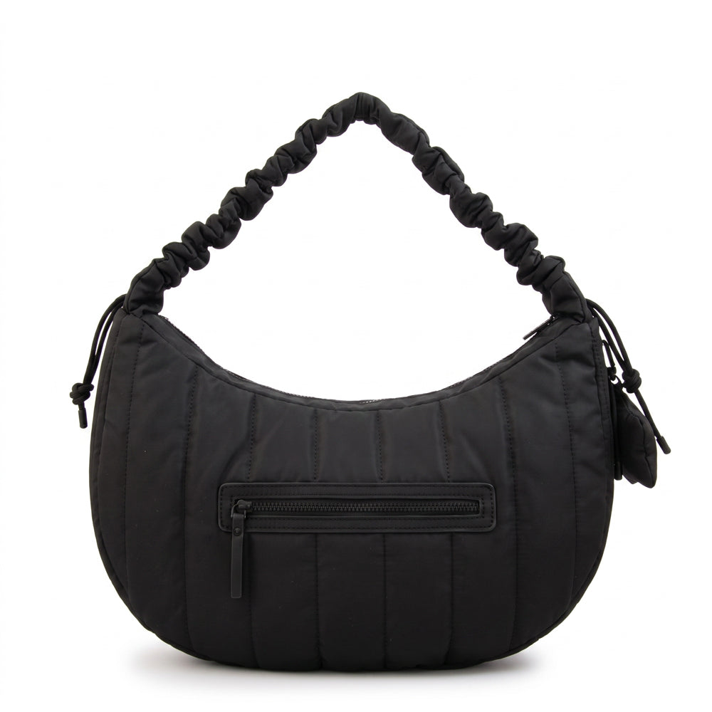 Cartera Oval Adriana Negro