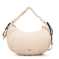 Cartera Oval Adriana Blanco Crudo