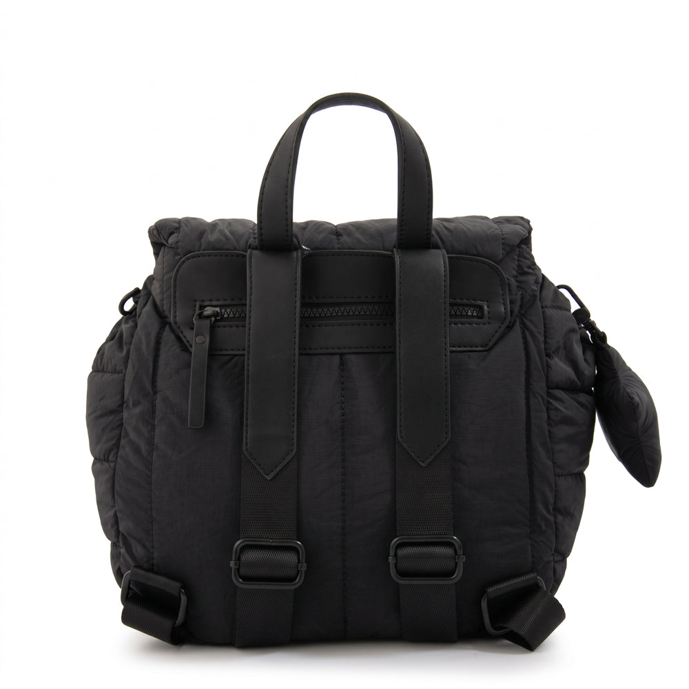 Mochila Adriana Nylon Negro