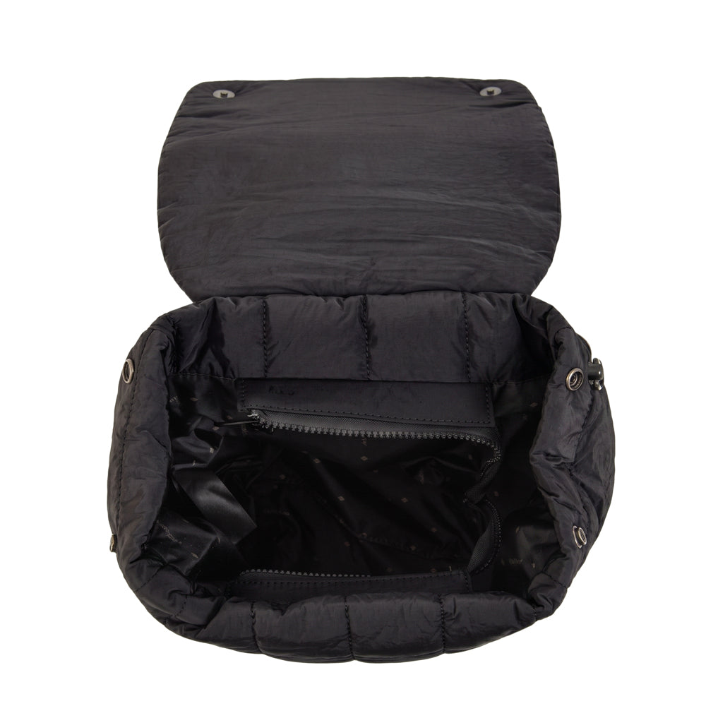 Mochila Adriana Nylon Negro