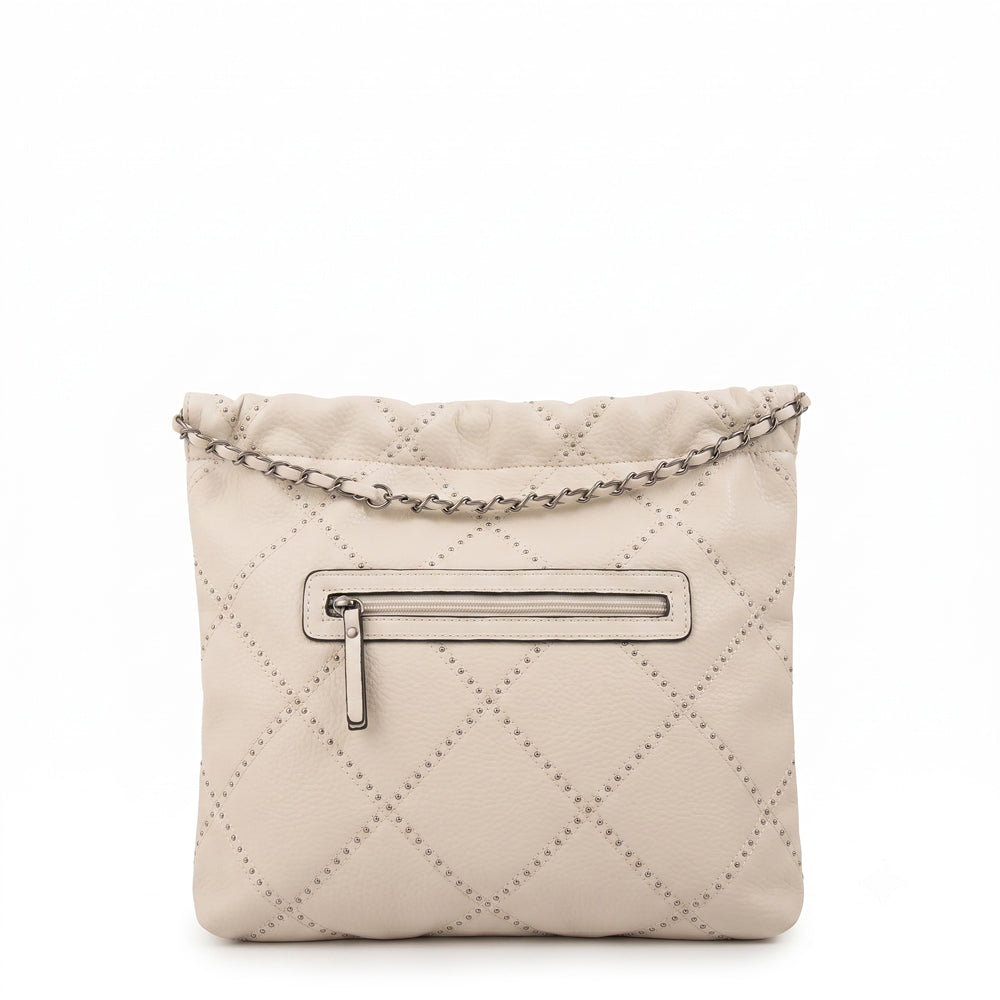 Cartera Dos Asas Arae Blanco Crudo