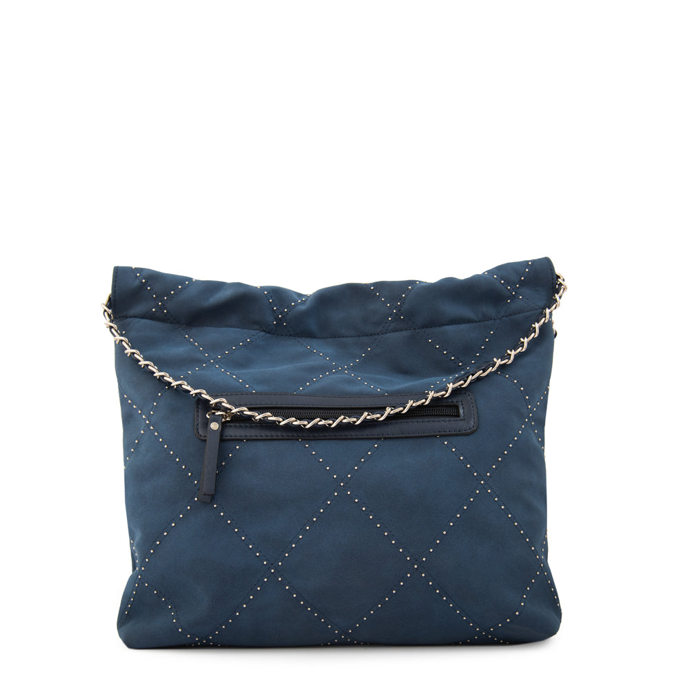 Cartera Dos Asas Arae Azul Oscuro