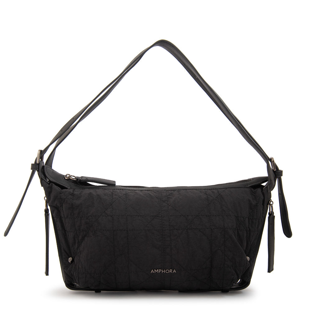 Crossbody Asteria Nylon Negro
