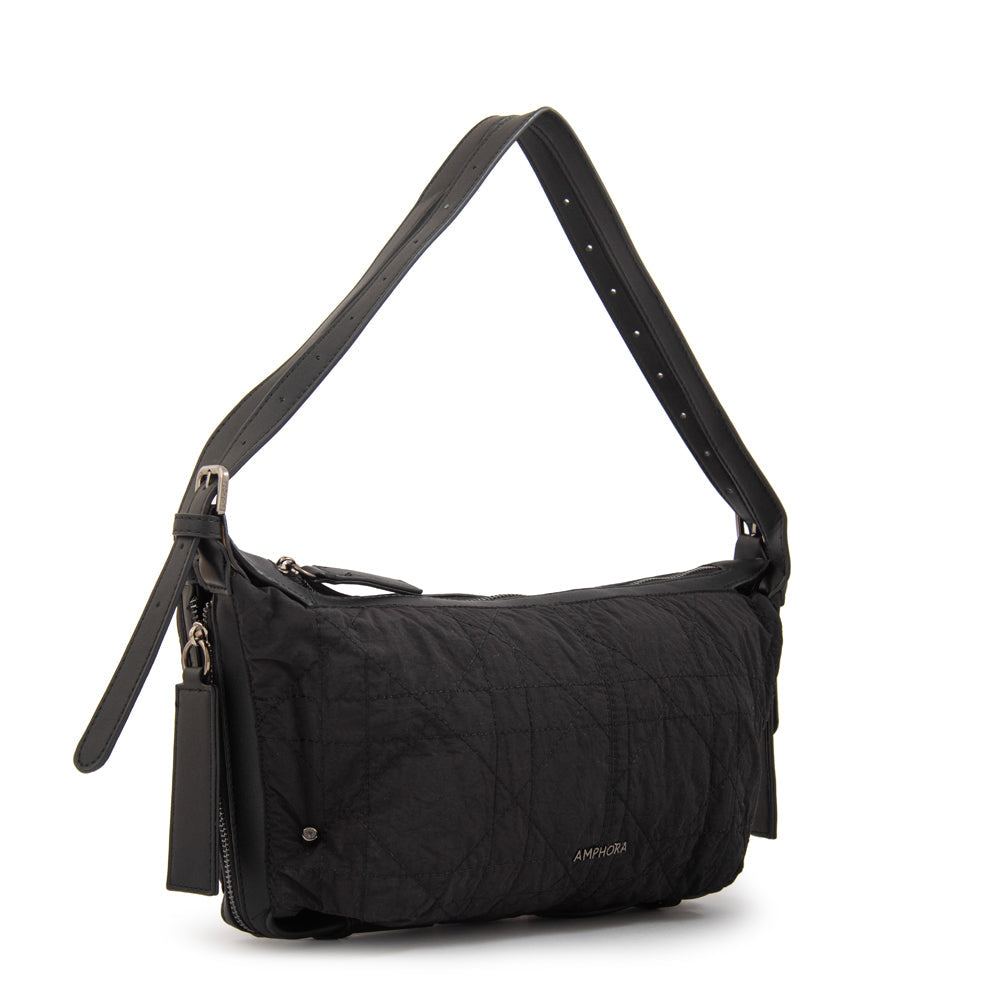Crossbody Asteria Nylon Negro