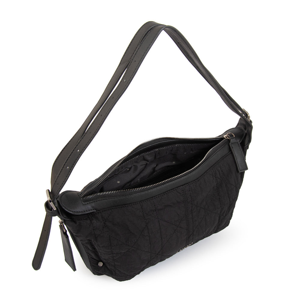 Crossbody Asteria Nylon Negro