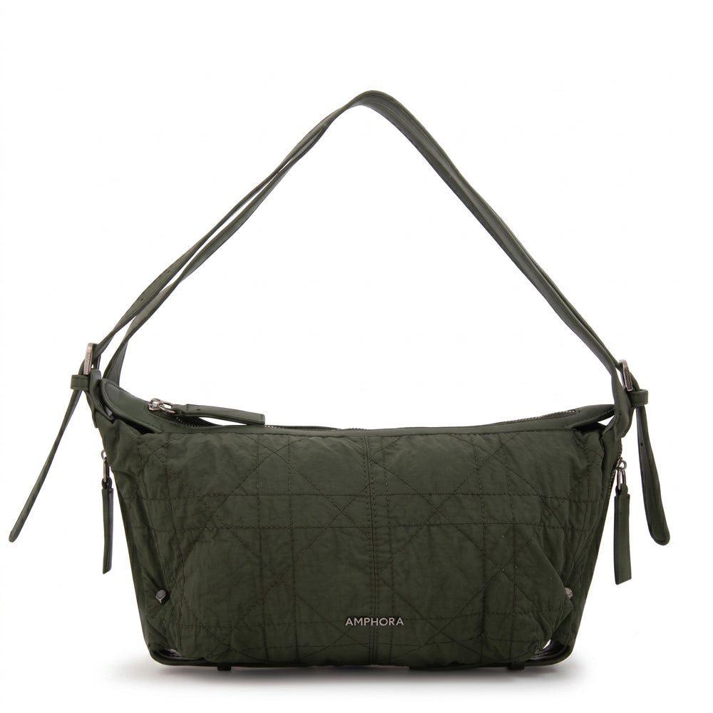 Crossbody Asteria Nylon Verde Oliva