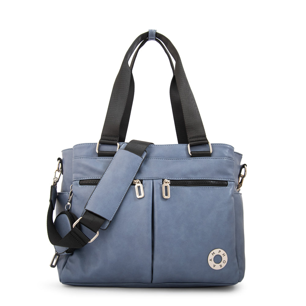 Cartera Dos Asas Portalaptop Vesna Denim