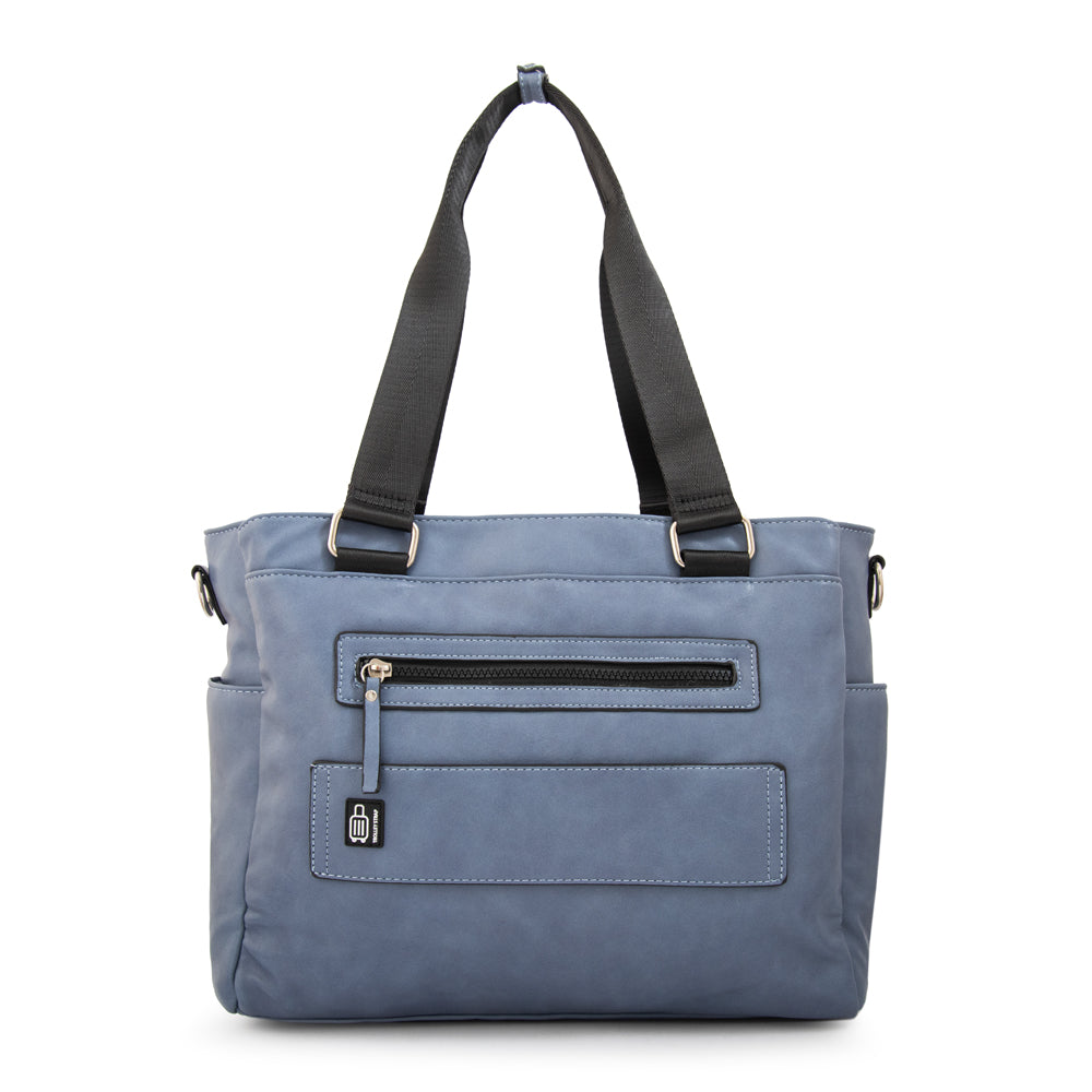 Cartera Dos Asas Portalaptop Vesna Denim