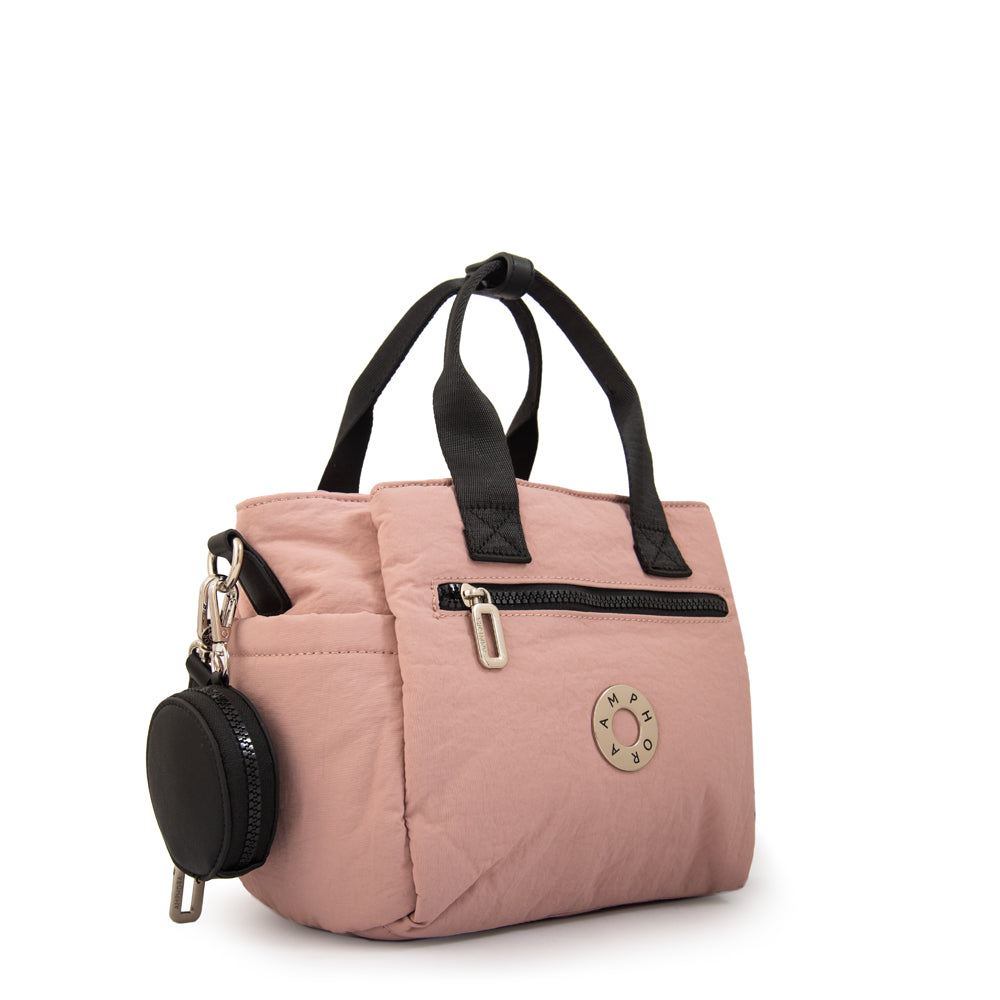Crossbody Vesna Nylon Rosado