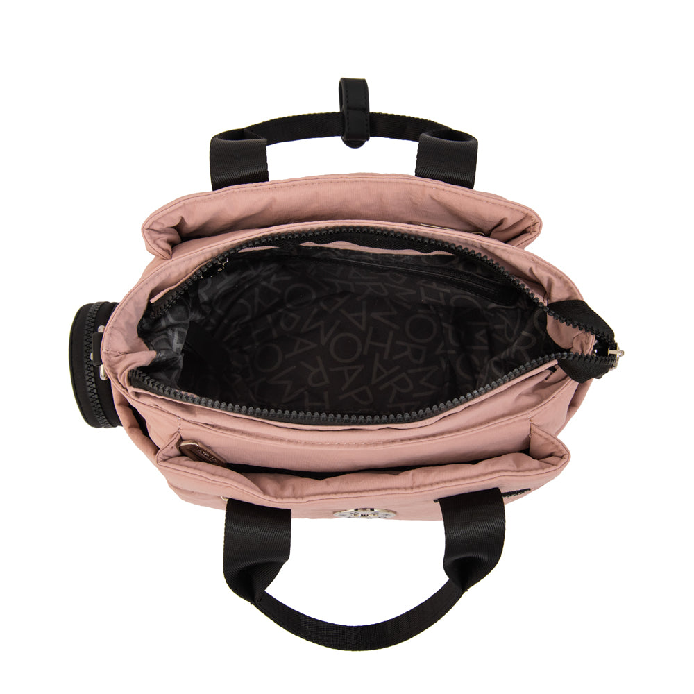 Crossbody Vesna Nylon Rosado