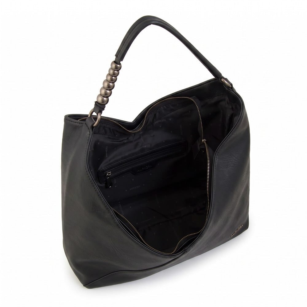 Cartera Corte Recto Saria Negro