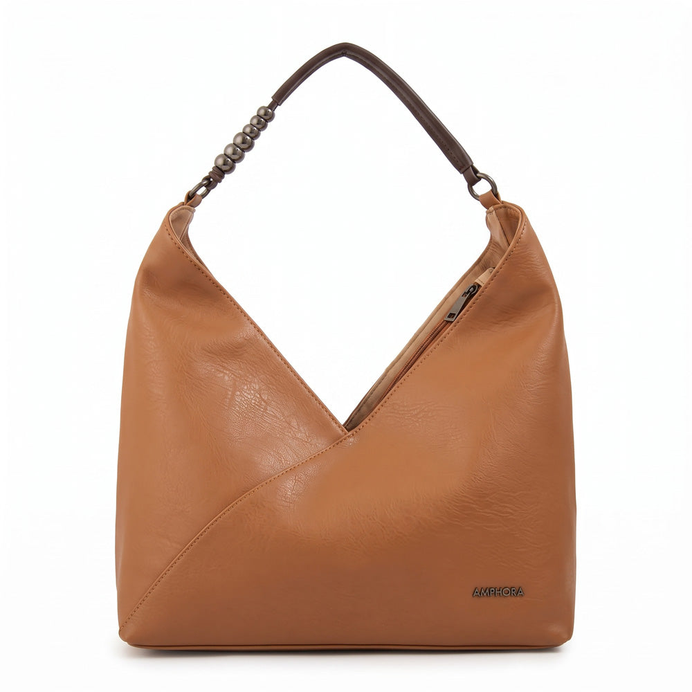 Cartera Corte Recto Saria Camel