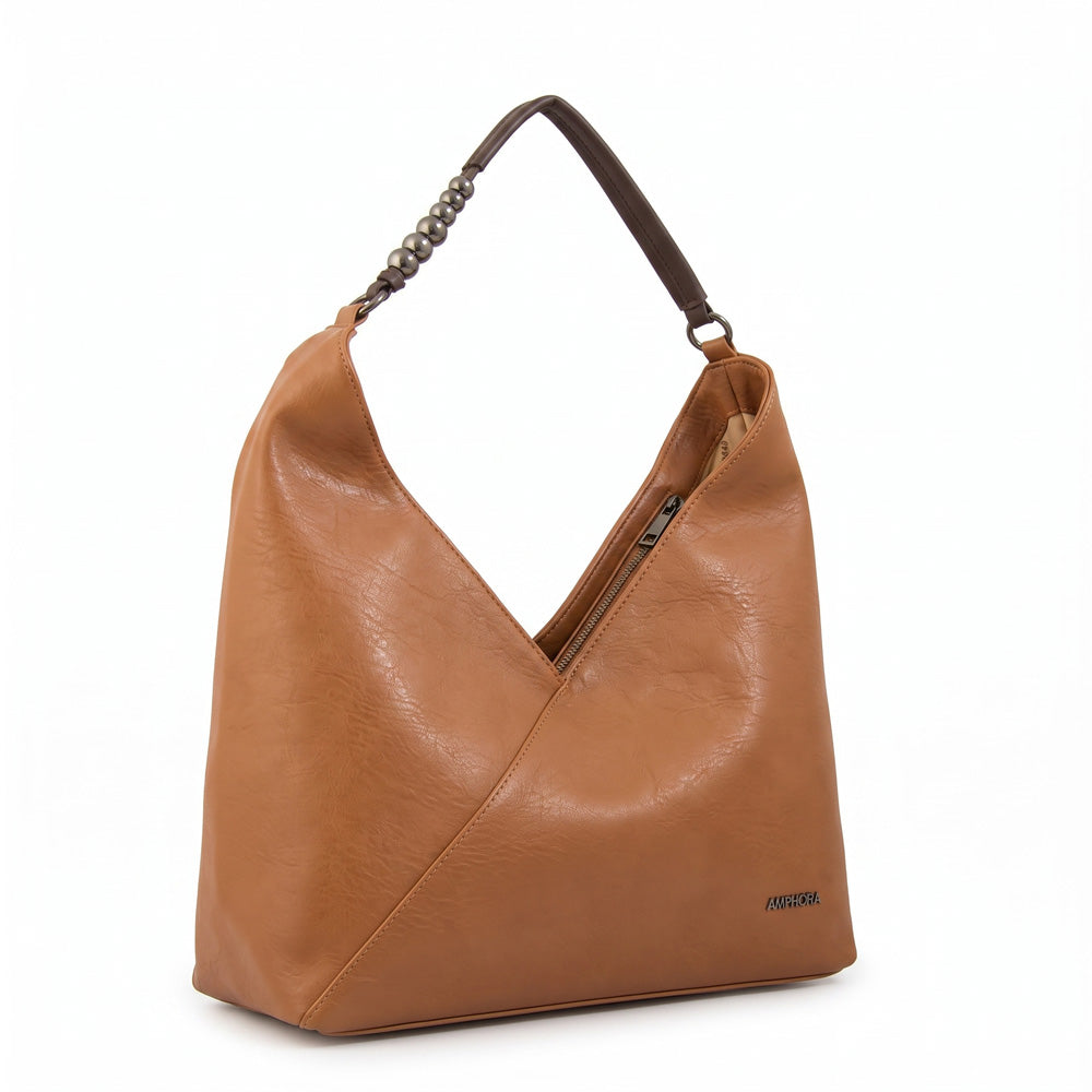 Cartera Corte Recto Saria Camel