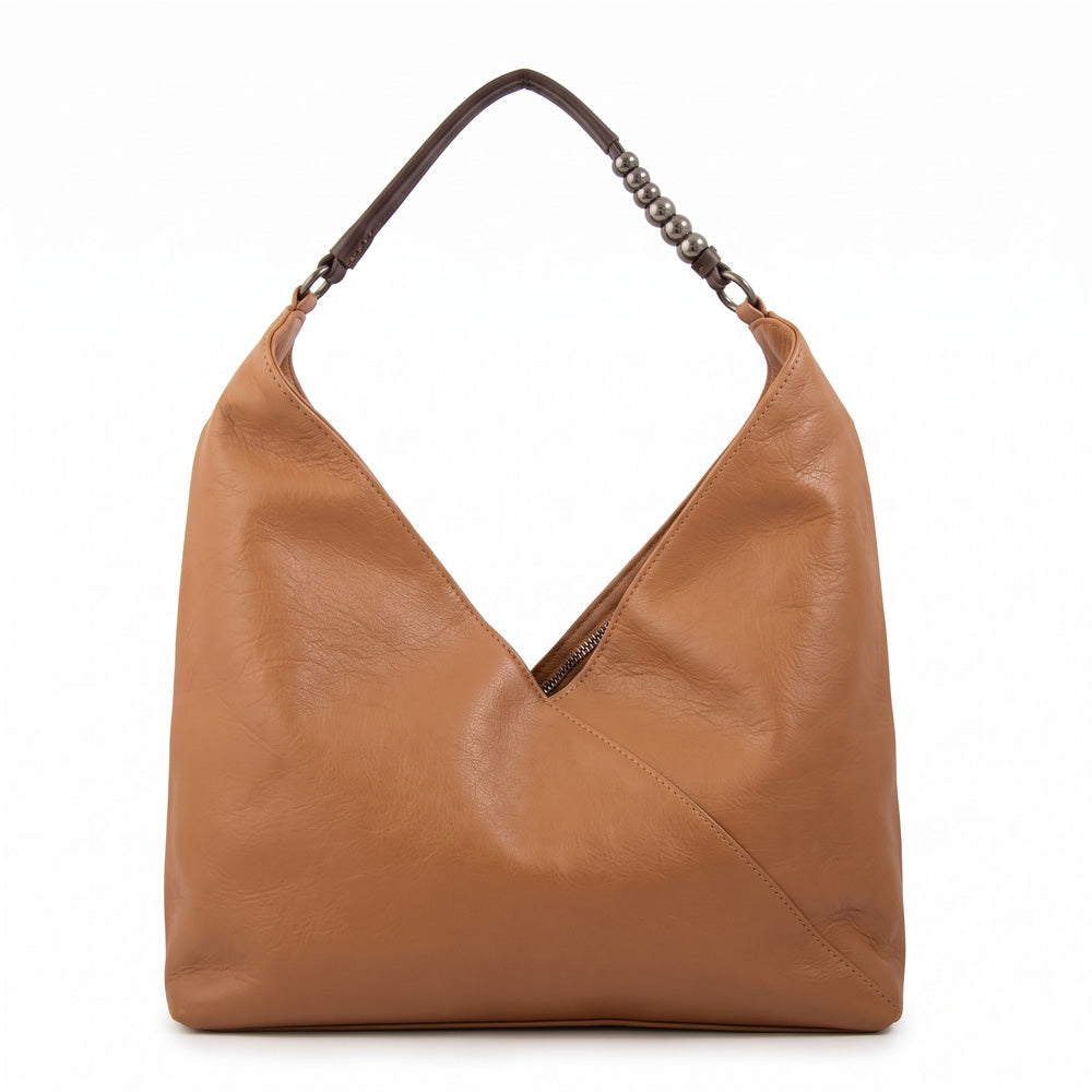 Cartera Corte Recto Saria Camel