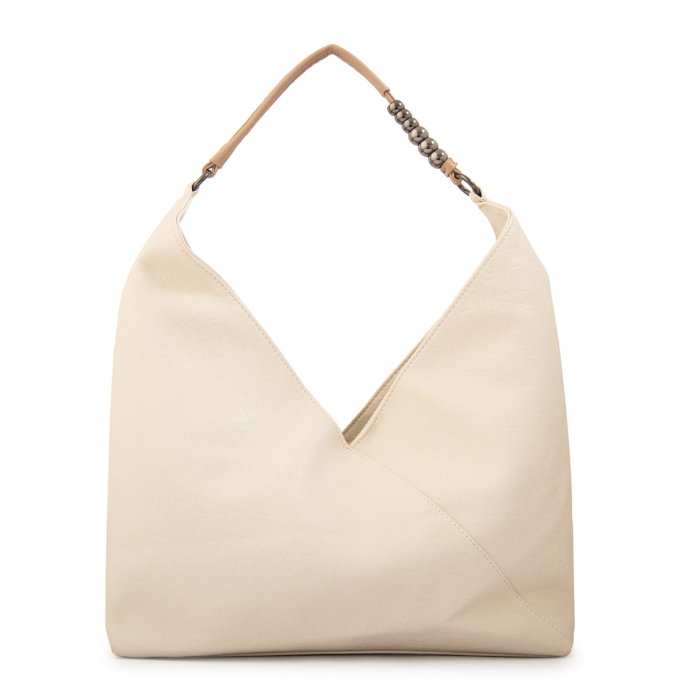 Cartera Corte Recto Saria Blanco Crudo