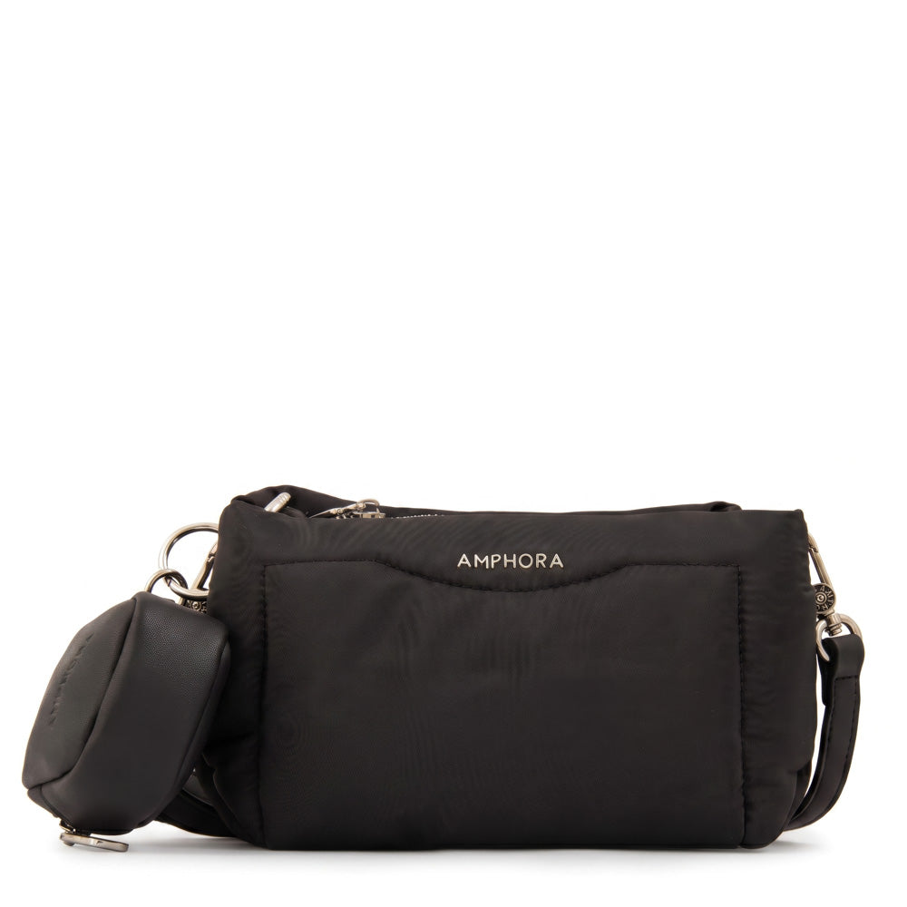 Crossbody Clio Nylon Negro