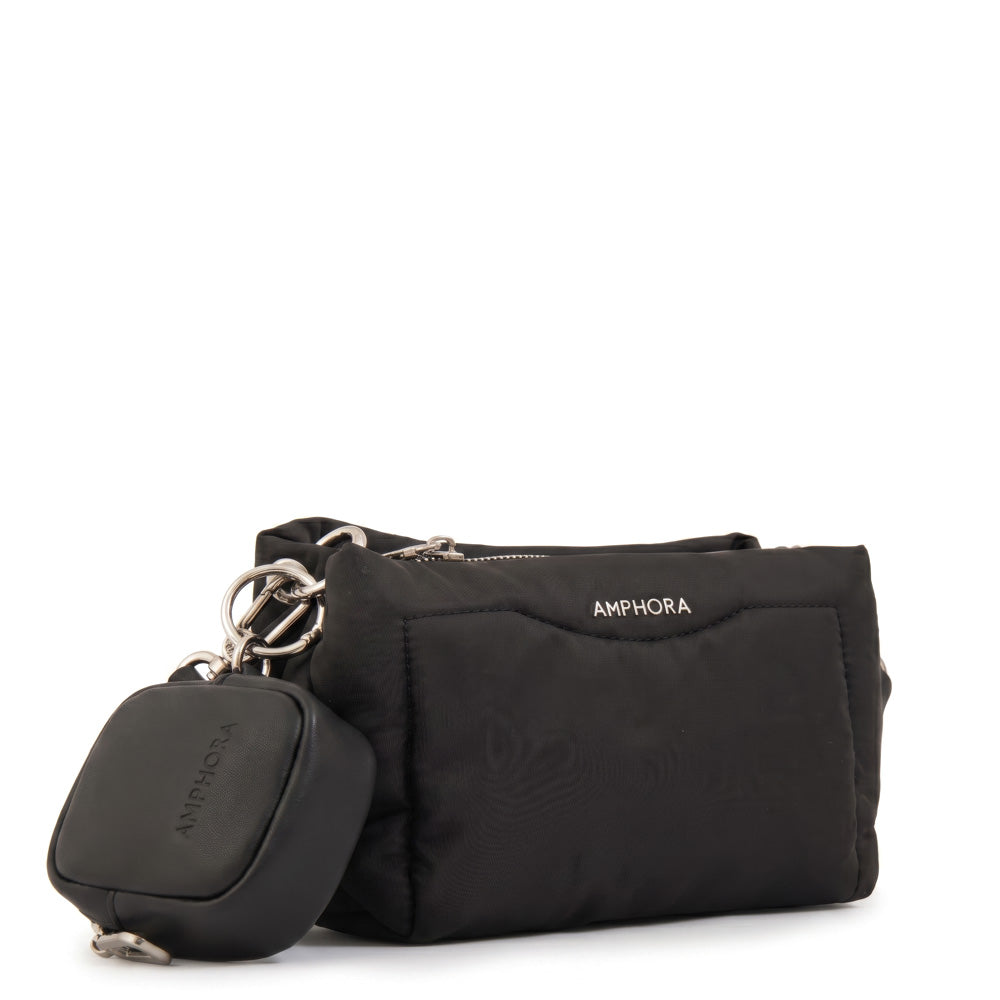 Crossbody Clio Nylon Negro