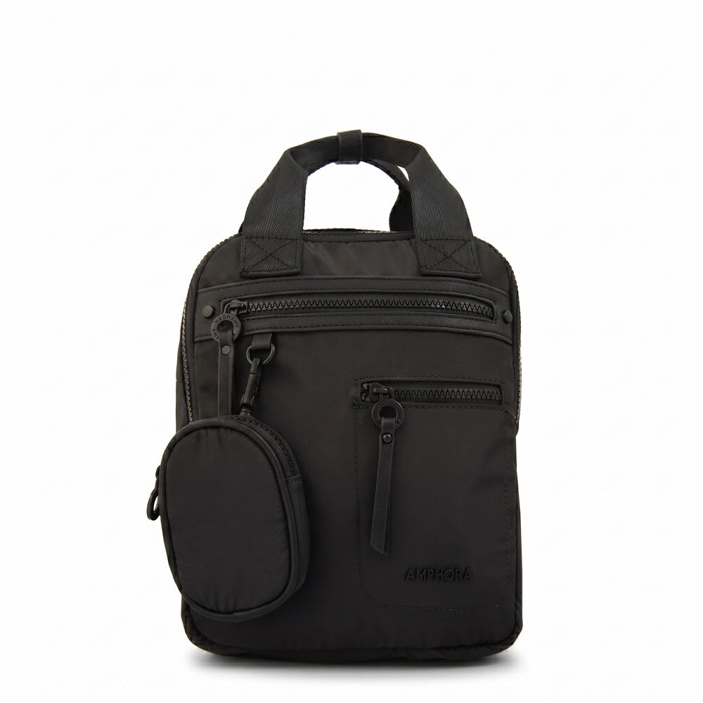 Mochila Abril Nylon Negro