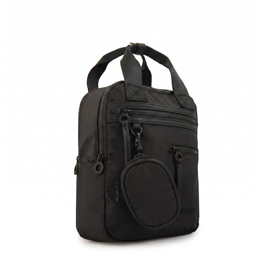 Mochila Abril Nylon Negro
