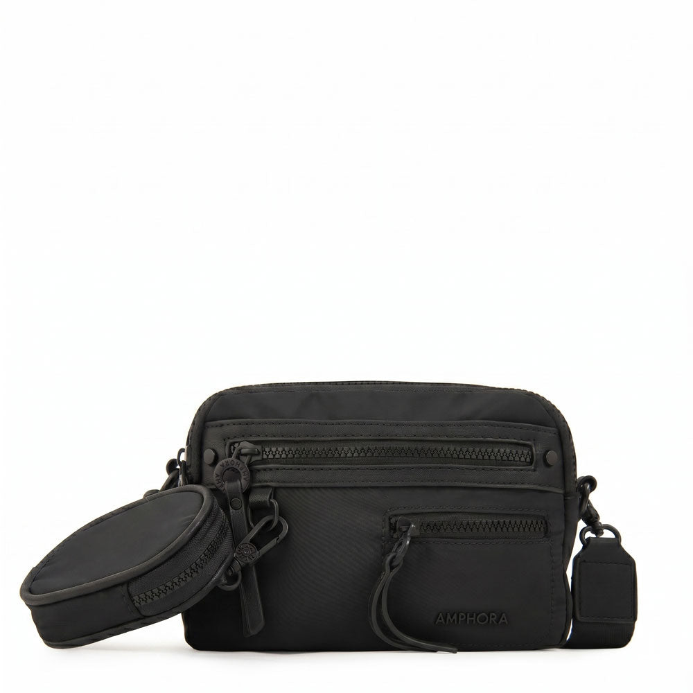 Crossbody Abril Nylon Negro
