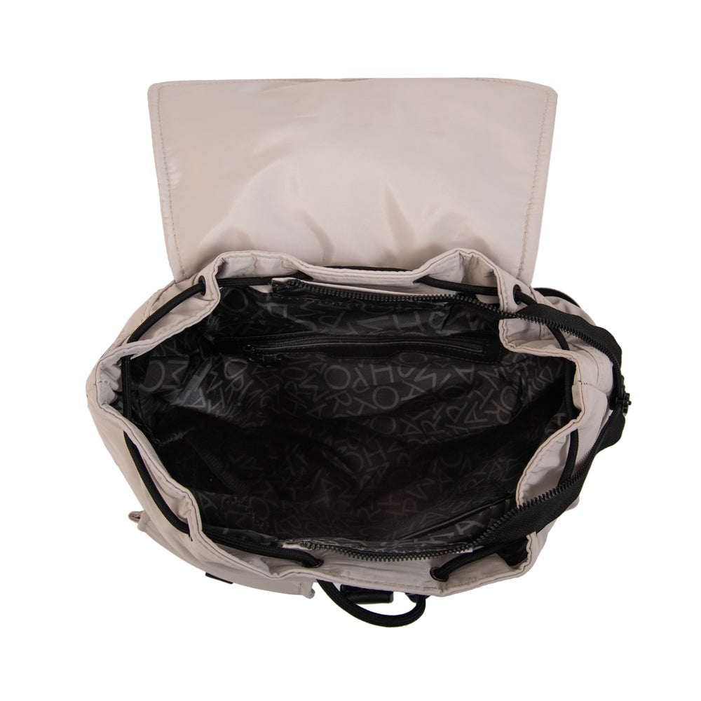 Mochila Suki Nylon Beige