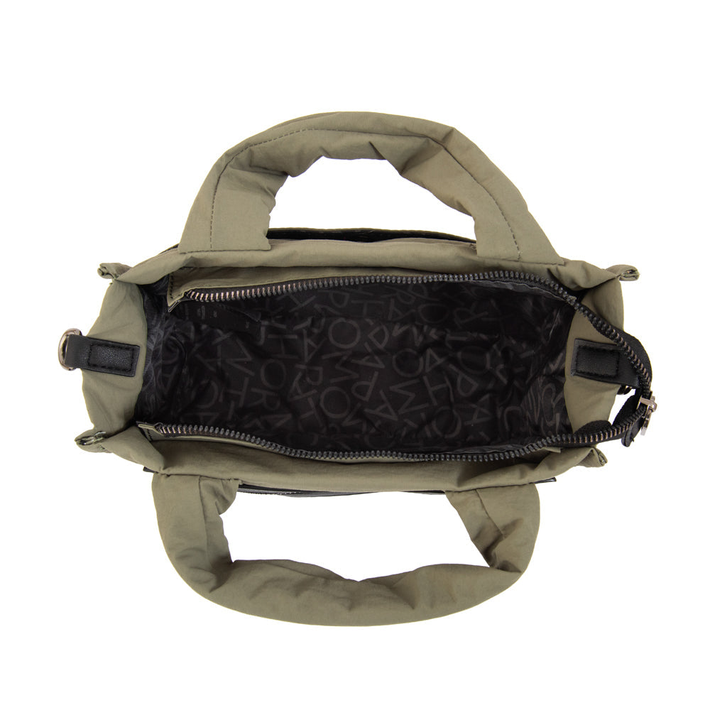 Crossbody Daliet Nylon Verde Oliva