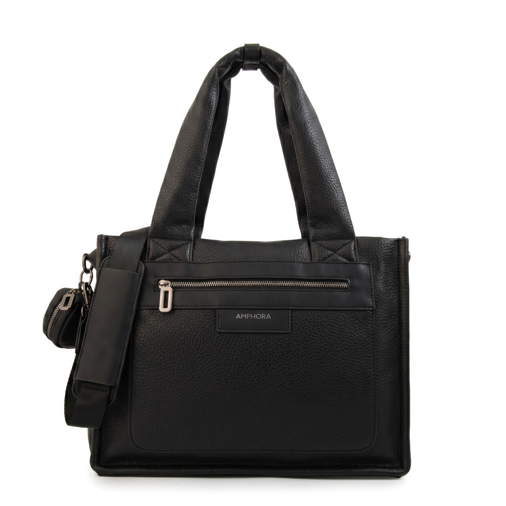 Cartera Dos Asas Portalaptop Daliet Negro