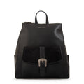 Mochila Victorina Gamuzado Negro