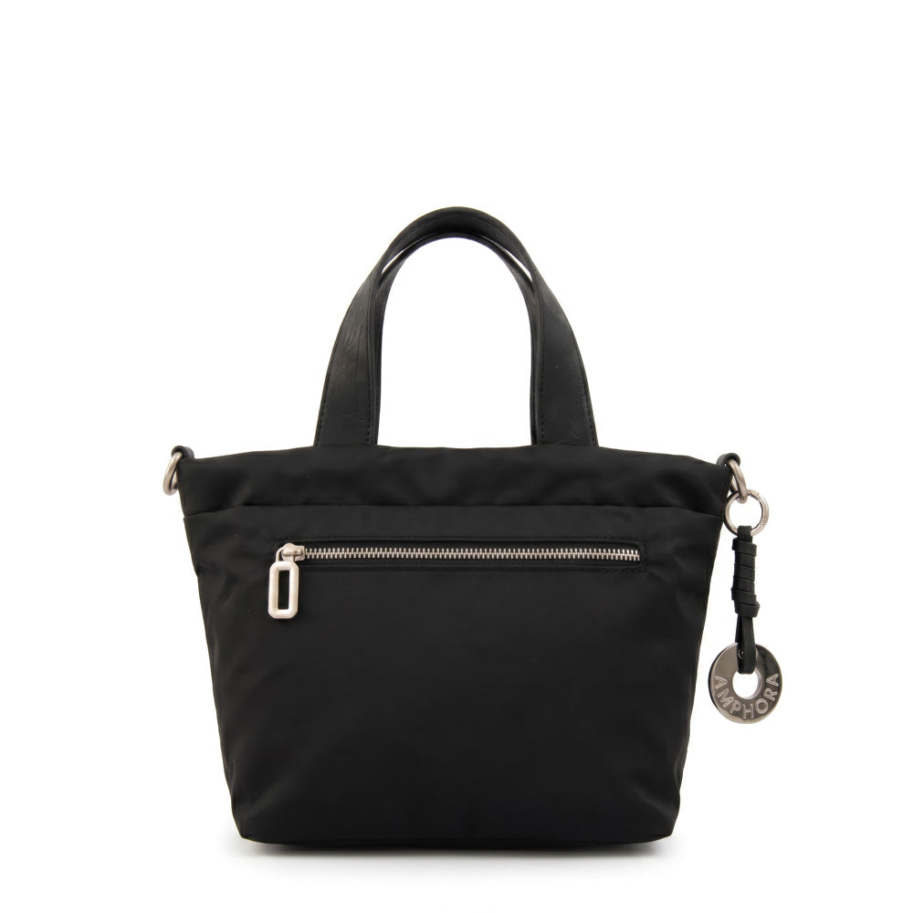 Cartera Dos Asas Cyric Nylon Negro