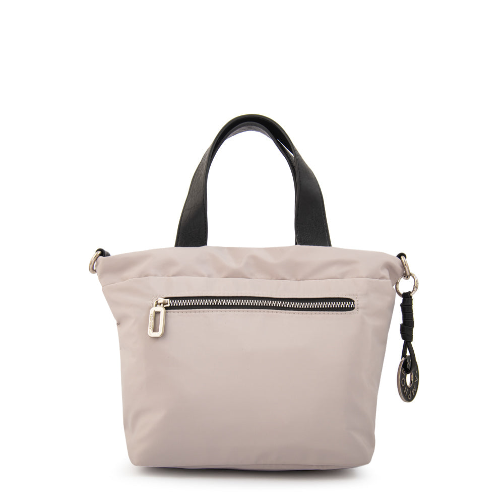 Cartera Dos Asas Cyric Nylon Beige