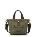 Cartera Dos Asas Cyric Nylon Verde Oliva